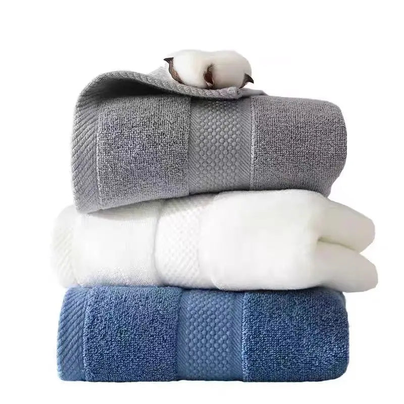 380g Pure Cotton Thickened and Enlarged Bath Towel, Soft 100% Cotton, Bathing Wrap Towel for Men and Women, 70*140cm