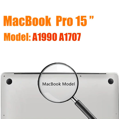 Trackpad Protector for MacBook Pro and Air 13/14/15/16Inch M1 M2 M3 Chip Touch Pad Cover Anti-Scratch Anti-Water Trackpad Skin