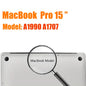 Trackpad Protector for MacBook Pro and Air 13/14/15/16Inch M1 M2 M3 Chip Touch Pad Cover Anti-Scratch Anti-Water Trackpad Skin
