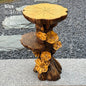 Home Decor 60CM Creative Living Room Side Tables Multifunctional Balcony Storage Flower Rack Office Coffee Tables Home Furniture
