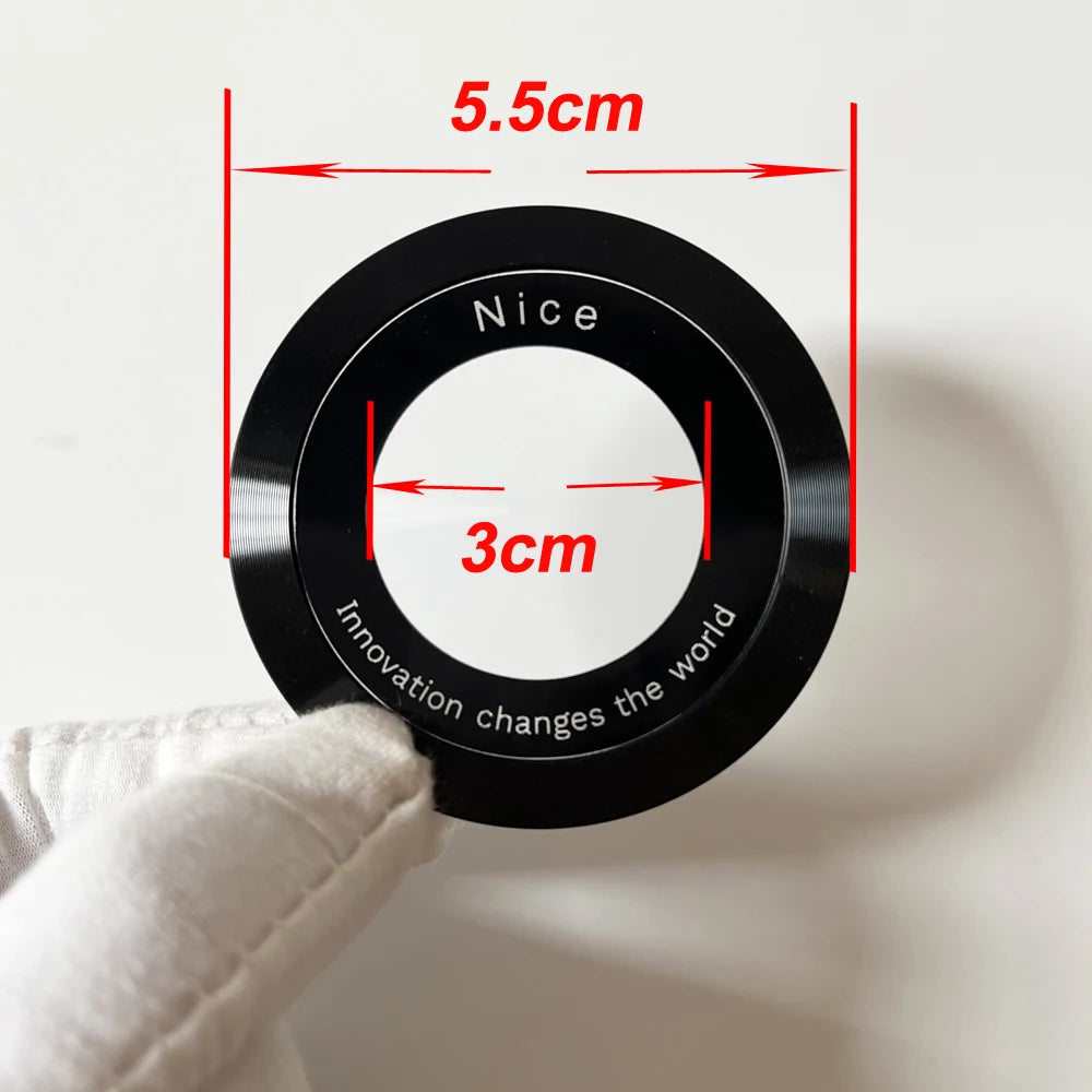 2pcs for Magsafe Magnetic Plate Ring Universal Metal Sticker Support Wireless Charger Metal Plate Sheet for Magnet Car Holder