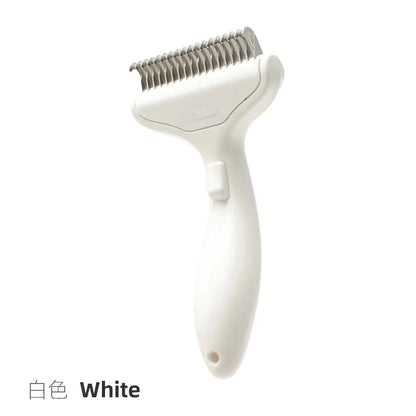 Stainless Steel Dog Hair Removal Brush Comb Pet Hair Remover Brush For Dogs Grooming Tools Pets Dematting Comb Dogs Accessories
