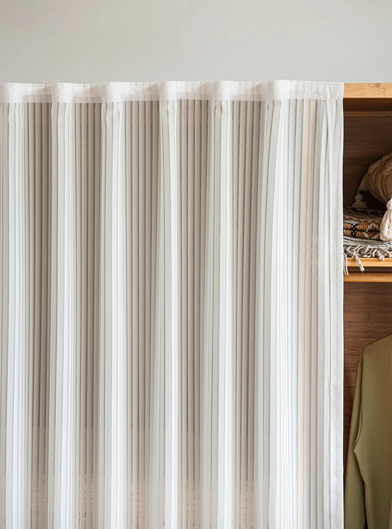 Modern Simple Dustproof Cabinet Door Curtain Magic Stick Shelf Concealment Curtain Window Screen Door Curtain Home Decor