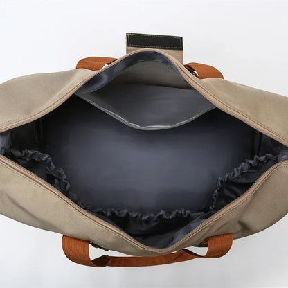 18.4 inches（46cm）Multi-functional yoga fitness bag, dry and wet separation, large-capacity travel bag, hand luggage bag
