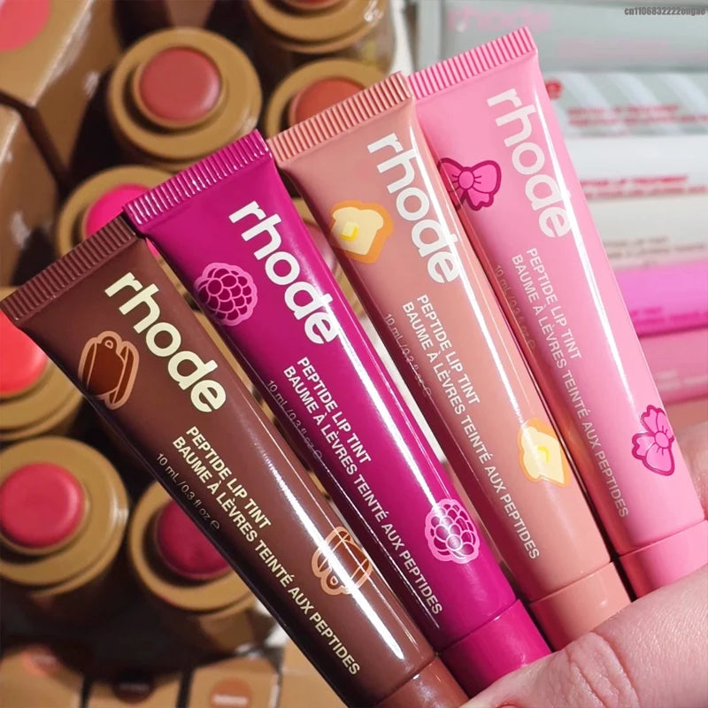 Fashion New Makeup Transparent Multicolored Lip Gloss Powder Blusher Stick Moisturizing essence Facial Cleanser Care For Girls