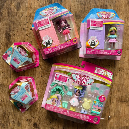 New Royale High Mysterious Friend Series Mini 1 Doll 3 Inch Changeable Doll Spot Girl Heart Magic Blind Box Collect Gifts