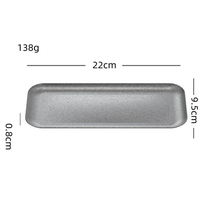 Retro Cutlery Set Plates Dinnerware Bowls Dining Plates Sauce Dish Fruit Bowl Double Wall Cup 304 Stainless Steel Cutlery
