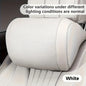 sk2026 New Luxury Nappa Car Headrest Ultra Soft Ergo-Designed Neck Support Hole-Punching Breathable All-Season Zero Pressure Fluffy Neck Support Easy Install Most Vehiclesa