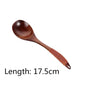 Natural Wooden Spoon & Fork Dinner Kit Rice Soups Utensil Cereal Handmade  Home Tableware Dinnerware Cutlery For Kicthen