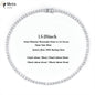 2mm Full D Color Moissanite Tennis Neck Chain Necklace for Woman Man 925 Silver with Certified Party Bridal Necklaces