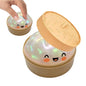 Large Dumpling Squishy Plush Toy Soft PET Stuffed Hug Pillow Adorable Steamer Design Home Decoration Stress Relief Toy for Kids