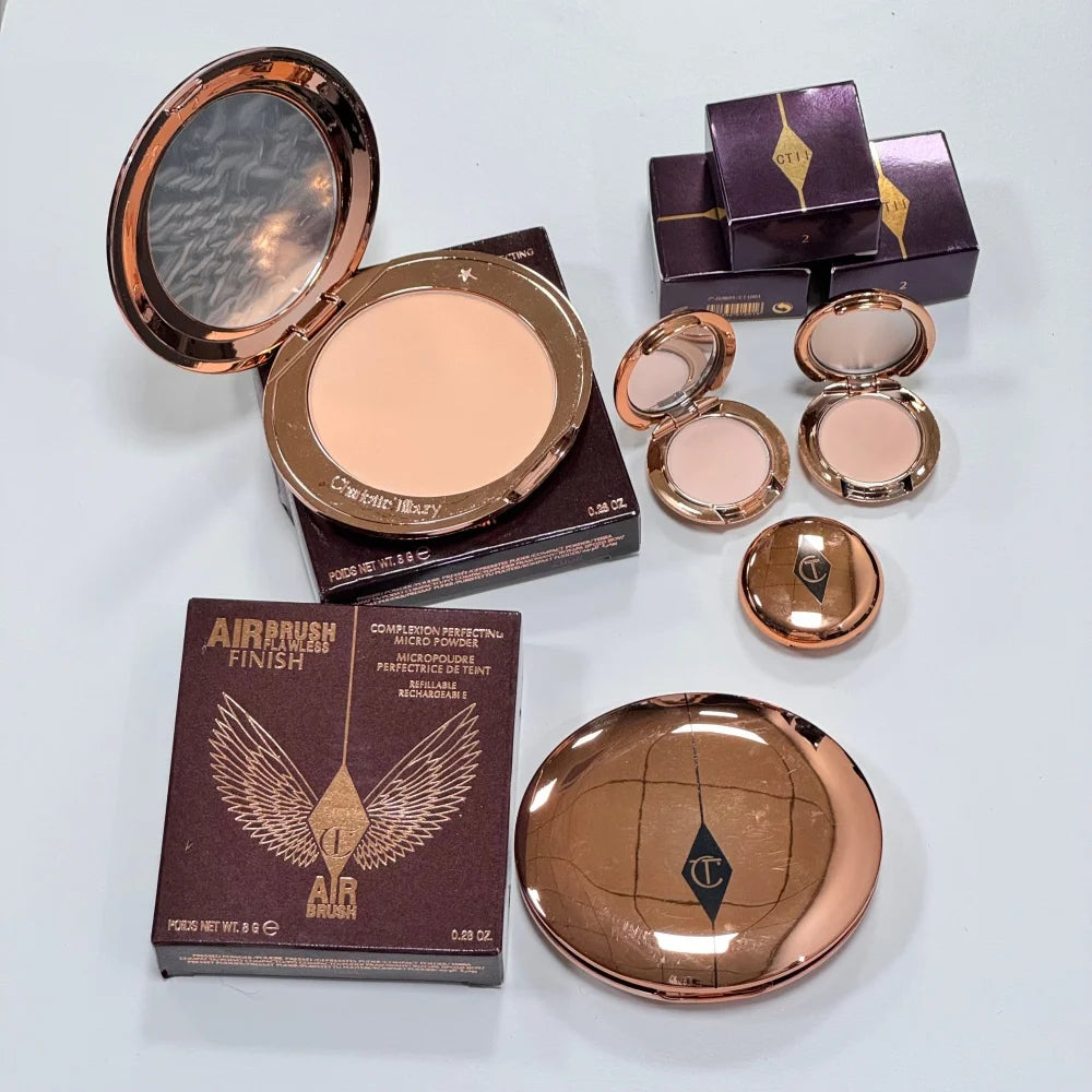 Charlotte Tilbury Cosmetics Flawless Liquid Highlighter Moisturises Skin Luxury Palette Satin-matte Shimmer Metallic Finishes