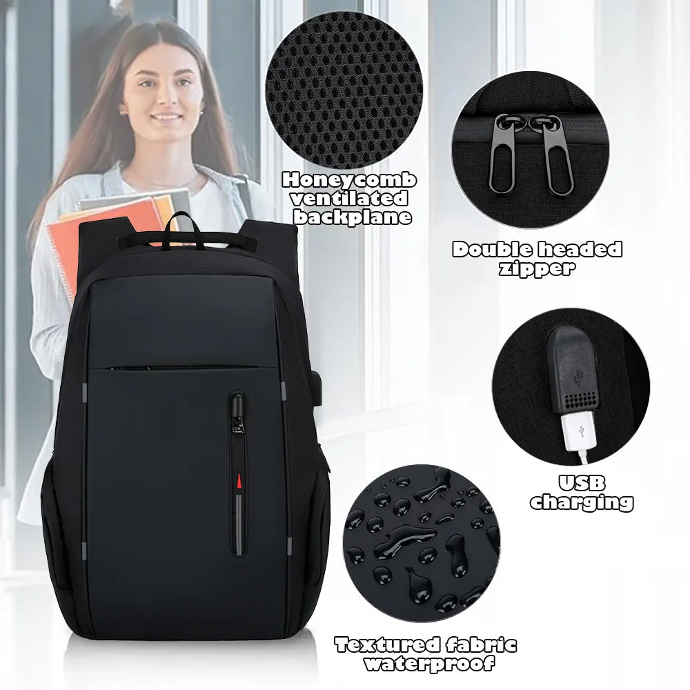 New 20L Men Travel Bag 15.6inch Laptop Computer Backpack Outdoor Waterproof Camping Hiking School Bag College Business Rucksack