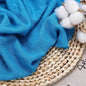 Solid Color Soft Cotton And Linen Fabric With Pleated Texture Breathable Fabric Sewn Shirt And Dress DIY Home Textile Fabric