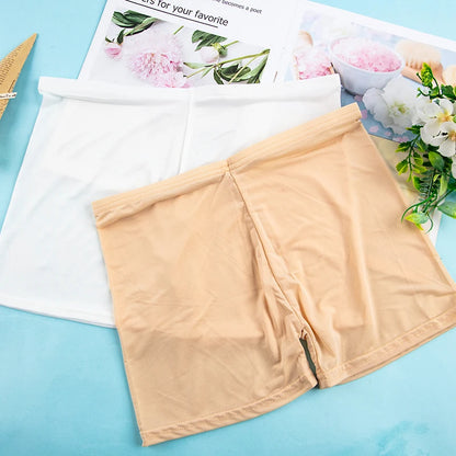 Soft Cotton Seamless Safety Short Pants Summer Under Skirt Shorts Modal Ice Silk Breathable Short Tights Underwear